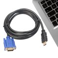 thumbnail image 1 of Cable HD a VGA Adaptador de 15 pines compatible con HDMI Convertidor 1080P 6FT Oro Hugtrwg  Para estrenar, 1 of 6