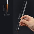 thumbnail image 2 of Pro Oil Painting Brush Portable Durable Fit for Body Face Painting Lining, 2 of 20