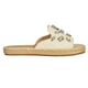 thumbnail image 2 of Sandalia Para Mujer CASTALIA 191-53 Blanco Detalle Pedreria, 2 of 3
