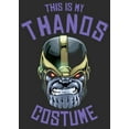 thumbnail image 2 of Women's Marvel Halloween Thanos Costume Graphic Tee Black X Large, 2 of 4