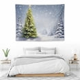 thumbnail image 3 of ONETECH  Winter Tapestry Snow Pine Forest Nature Scenery Tapestry for Bedroom Pine Tree Tapestry for Bedroom Teen Wall Art for Living Room Dorm Home Decor, 3 of 7