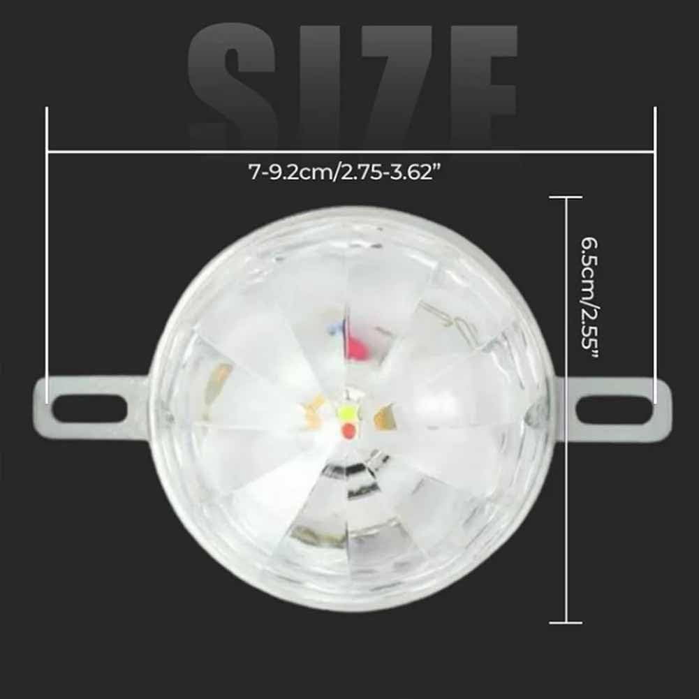 Nicetopu Kit Lumières Châssis LED Étanches Universelles 18 Modes Couleurs Camion - 12-24V - 2 Pièces