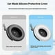 thumbnail image 3 of 1 Pair Silicone Earpad Case for Sennheiser Momentum 4 Headphone Cushion Cover Headband Sleeve - Ligh, 3 of 5