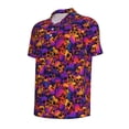 thumbnail image 2 of Balery Skull Printed Men’s Short Sleeve Polo Shirt, Midweight Men's Shirt,Golf Polo shirts -3X-Large, 2 of 9