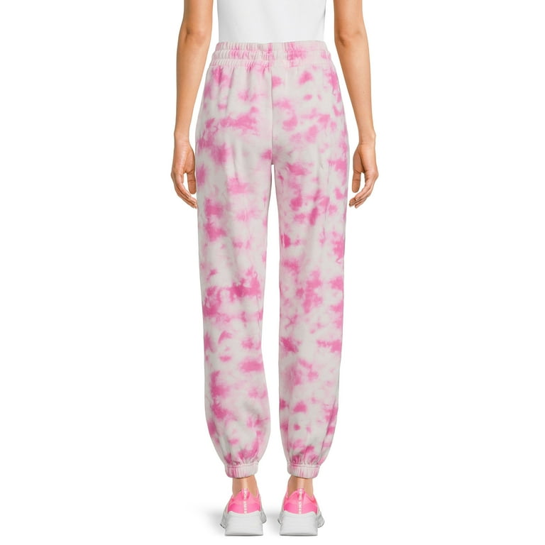 Barbie Women s Tie Dye Joggers Walmart