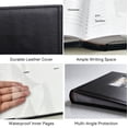thumbnail image 7 of 4x6 Photo Album Holds 300 Pictures, Leather Cover with Front Window, Large Capacity Slip-in Picture Albums with Horizontal Pockets for Wedding Kids Travel Anniversary Family Baby Photo Books, Red, 7 of 7