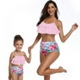 thumbnail image 4 of GYRATEDREAM Mother Daughter Swimwear Family Matching Girls Swimsuit Women Bikini Set, 4 of 10