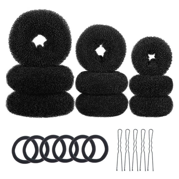 ROSENICE  3 Sets Hair Pins for Women Ballet Bun U-shaped Hairpins