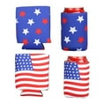 thumbnail image 4 of KALLORY Patriotic Can Sleeves Flag Pattern 2Pcs 5.1Inches, 4 of 10