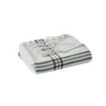 thumbnail image 4 of Kate Aurora Woodland Plaid Fringed Accent Throw Blanket - 50 in. x 60 in. - White/Green, 4 of 4