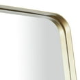 thumbnail image 5 of DecMode 12" x 48" Gold Wall Mirror with Thin Frame, 5 of 12