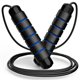 thumbnail image 3 of Cuerda para saltar, cable de acero con rodamientos, mangos de espuma, ajustable, para ejercicio en casa y gimnasio, 3 of 8
