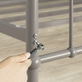 thumbnail image 6 of Zinus Florence 42" Metal Platform Bed Frame, Grey, Full, 6 of 14