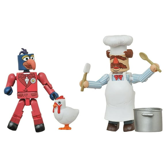 Muppets Minimates Series 1 2-Pack: Gonzo & Swedish Chef