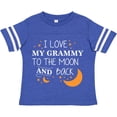thumbnail image 3 of Inktastic I Love My Grammy to the Moon and Back Boys or Girls Toddler T-Shirt, 3 of 5