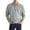 Gray, variant on Quealent Polo Shirts for Men Long Sleeve Soft Cotton Collared Shirt (Navy,M)