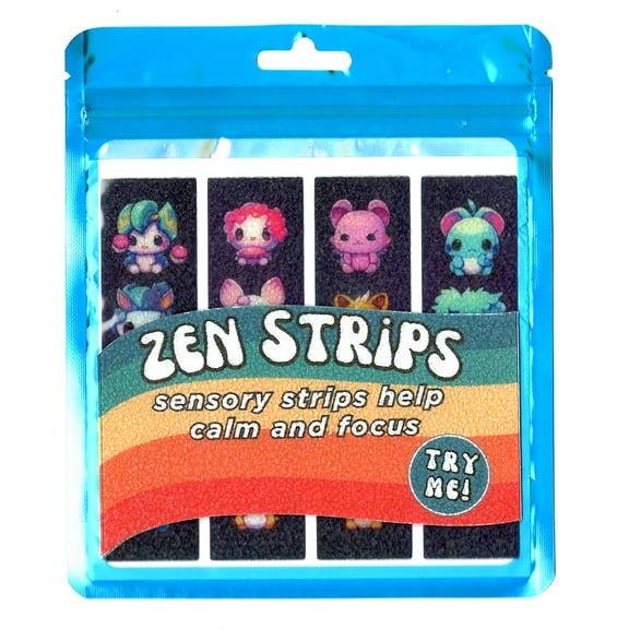 The Pencil Grip Zen Strips, Sand Cuties Set 8, 40 Strips