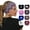 As shown in the picture, variant on Wide Headbands for Women, Extra Large Turban Headband Boho Hairband Hair Twisted Knot Accessories