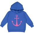 thumbnail image 2 of Inktastic Anchor Nautical Pink Toddler Hoodie, 2 of 4