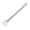 White, variant on Stainless Steel Root Rake, 3-Prong Loosen Soil Bonsai Tree Tool with Ergonomic Handle, Handheld Rustproof Rake Cultivator for Potted Plants, Home Gardening Tool for Outdoor