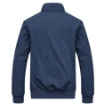 thumbnail image 2 of Veste Brodée CAMEL Printemps et Automne Couleur Unie Mode Ajustée Veste Bombe Veste Baseball Veste Homme M-6TG, 2 of 4