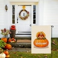 thumbnail image 3 of Thanksgiving Holiday Washable Flags Versatile Double Colored Yard Decoration 28x40 Inches Cute Happy Thanskgiving Durable Camping Flags for Campsite for Backyard Outdoor Farmhouse Yard Porch Deco, 3 of 6
