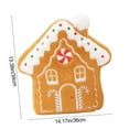 thumbnail image 3 of Hometravel Gingerbread Man Pillow, Holiday Themed Throw Cushion for Christmas Decor, Soft Plush Decorative Pillow for Sofa, Bed, Gift, Seasonal Home Celebration, 3 of 7