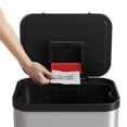 thumbnail image 4 of iTouchless Official Trash Can Deodorizer AbsorbX 3-Pack All Natural Activated Charcoal Odor Absorber Stops Garbage Smell, 4 of 5