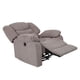 thumbnail image 2 of Sillón Reclinable tapizado en tela color taupe Cosmobel Milán, 2 of 4