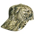 thumbnail image 1 of ImpecGear Cotton Twill Unisex Adult Trucker Hat - Green Leaves, 1 of 1