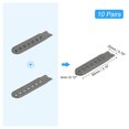 thumbnail image 2 of 10 Pairs Snapback Strap Cover, 7 Holes Plastic Adjustable Hat Snap Buckle (Gray Blue), 2 of 7