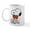 White, variant on CafePress - Snoopy On Heart Mugs - 11 oz Ceramic Mug - Novelty Coffee Tea Cup