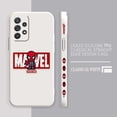 thumbnail image 3 of Funda para Samsung Galaxy A91 A73 A72 A71 A53 A52 A51 A42 AO3S 4G 5G funda de silicona líquida Simple estampado de Marvel Spider-Man Deadpool, 3 of 5