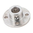 thumbnail image 2 of funtasica Flange Coupling Connector Rigid Professional Durable Motors Guide Shaft Axis Bearing Replacement Flange Shaft Coupling Metal , Inner diameter 10mm, 2 of 8