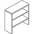 thumbnail image 3 of HON H105292.NN 10500 Series Bookcase Hutch, 36w X 14.63d X 37.13h, Mahogany, 3 of 6
