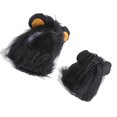 thumbnail image 1 of Kearding Peluca para mascotas, suministros de ropa para gatos ligeros y amigables con la piel, gorros de pelo de león gruesos y cálidos, disfraz de Kits de decoración para fiestas L Kearding HA043687-03, 1 of 6