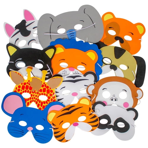 ANIMAL FOAM FACE MASK (CHILD SZ)