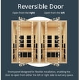 thumbnail image 2 of JNH Lifestyles Joyous 2 Person Low EMF Far Infrared Home Sauna - Personal Indoor Luxury Spa for House and Gym, 2 of 11