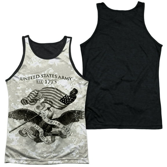 Army - Union - Black Back Tank Top - XX-Large