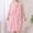 Pink, variant on uublik Women's Robes Flannel Robes Casual Long Sleeves Robes Winter Woman Bathrobe Nightwear Blue
