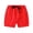 Red, variant on CYRBOKO Boys Athletic Shorts, Drawstring Casual Beach Elastic Waist Summer Bottoms Blue Size 1-8 T