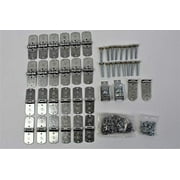 44 Pack Todco Roll Up Door Style Trailer Door Hardware Repair Kit + Hinges + 1" Rollers + Fasteners - New