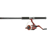 1 PK, Competitor 7 Ft. Fiberglass Fishing Rod & Spinning Reel