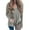 Gray, variant on Olyvenn Button Up Tunic Tops for Women Loose V Neck Long Sleeve Pullover Casual Solid T-Shirts 2025 Spring Clothes Blue 12-14