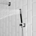 thumbnail image 3 of Chrome Shower Faucet System Set 8 inch Rainfall Shower Head Kit with Mixer Valve, 3 of 11
