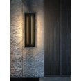 thumbnail image 5 of 1-Light H20 in Minimalist Modern Linear 23W Integrated LED  Outdoor Wall Sconce with Dusk to Dawn Sensor in Matte Black for Porch Patio, 5 of 9