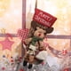 thumbnail image 3 of Toystoory Calcetín de Navidad Chimenea Ventana Árbol Colgando Tela Decoración de Navidad Festival Fiesta temática Año Nuevo Colgante decorativo Bolsa Kits de decoración para fiestas Animal Toystoory HA069802-03, 3 of 6
