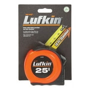 Lufkin XL8525 TAPE 1 3/16 X 25' ORANGE CASE TRAYPACK