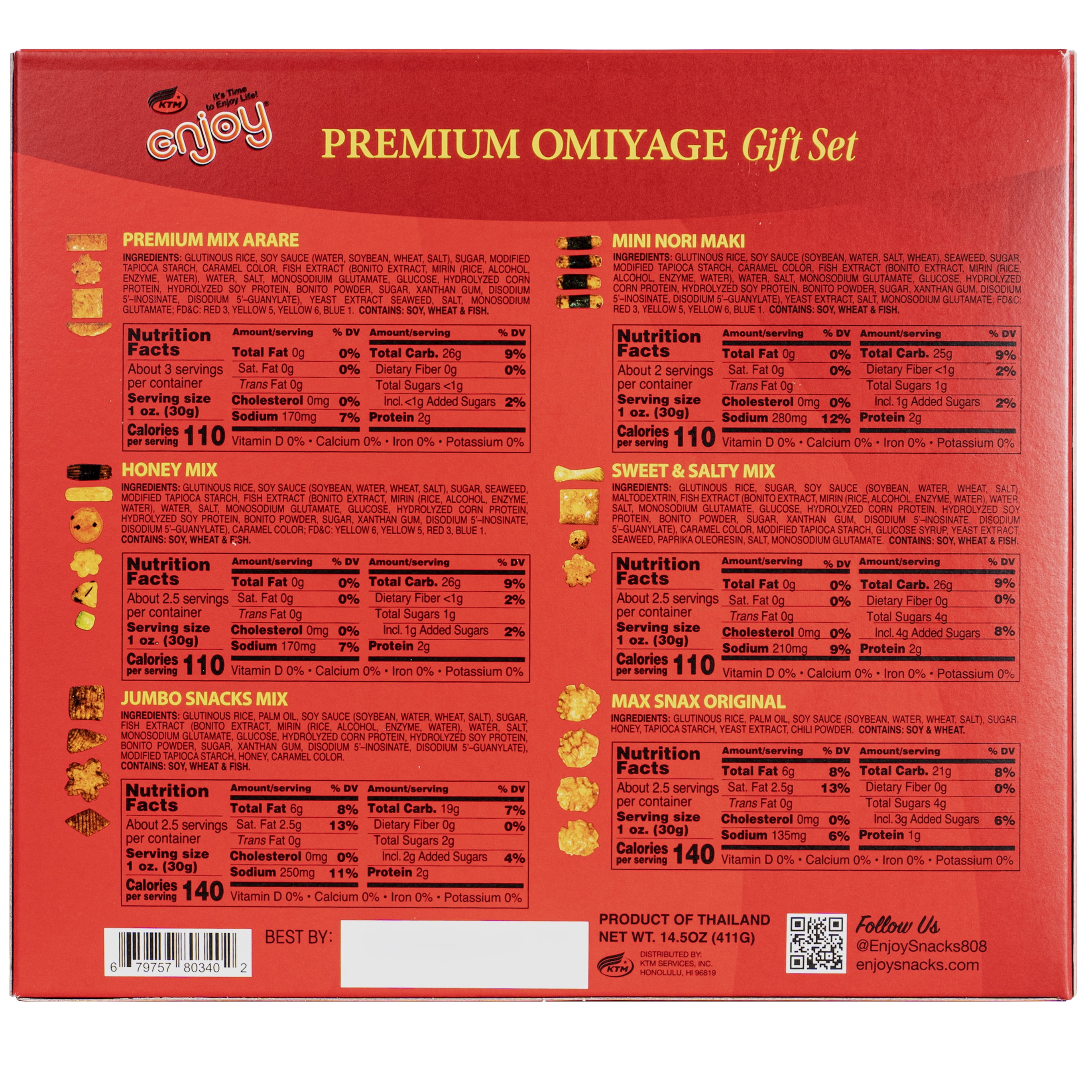 Enjoy Omiyage Premium Set (14.5 oz) - Walmart.com