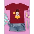 thumbnail image 3 of Cute Unicorn Trick Or Treat T-Shirt Juniors -Image by Shutterstock,  x-Small, 3 of 4